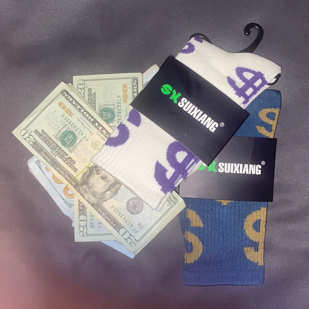 Money Sign Sock